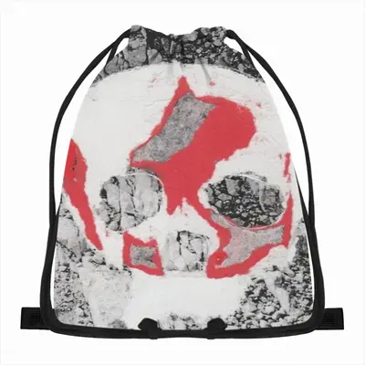 Skull Drawstring Bag