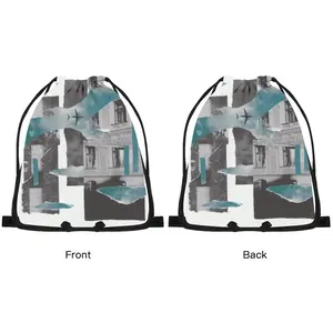 Vacation Drawstring Bag