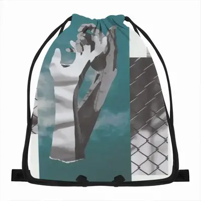 Hands In The Sky Drawstring Bag