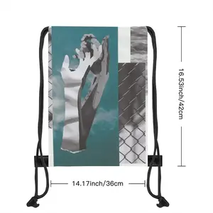 Hands In The Sky Drawstring Bag