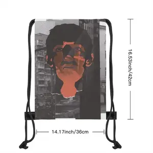 Fear Drawstring Bag