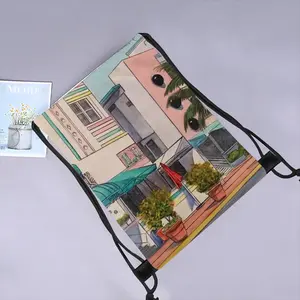 Beacon Hotel South Beach Drawstring Bag