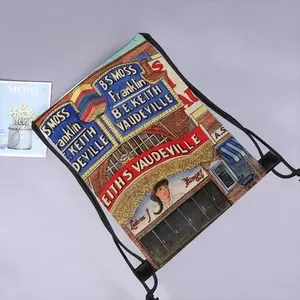 Bf Keiths Vaudeville New York City Drawstring Bag