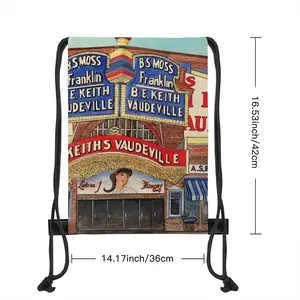 Bf Keiths Vaudeville New York City Drawstring Bag