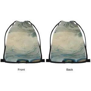 Close Up Cat Drawstring Bag