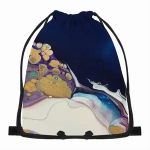 River Runs Through It Drawstring Bag