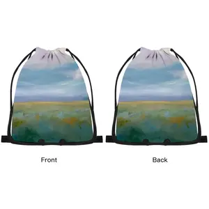 In The Meadow Drawstring Bag