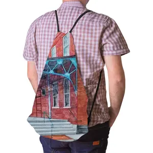 Under The Viaduct Drawstring Bag