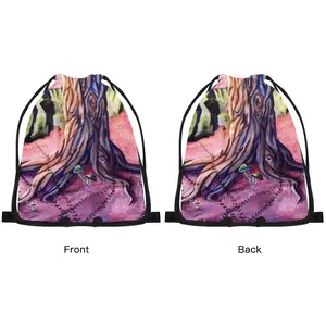 Anguish Drawstring Bag