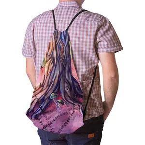 Anguish Drawstring Bag