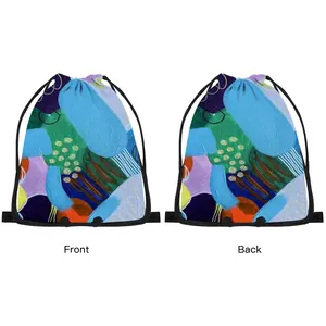 Flashy Emotions Drawstring Bag