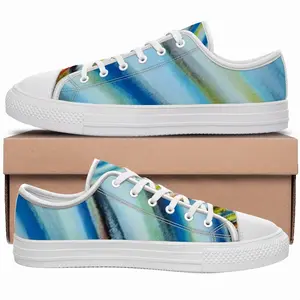 Men Colour Of Flames Retro Canvas Shoes