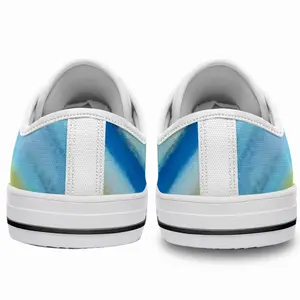 Men Colour Of Flames Retro Canvas Shoes