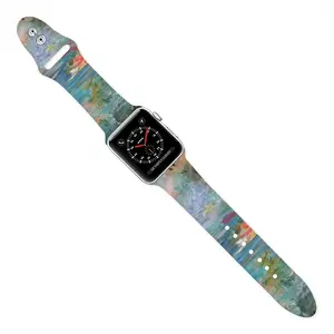 Alligator In Plastic River iWatch Double Buckle Strap (Multi-Size)