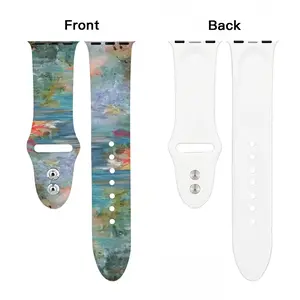 Alligator In Plastic River iWatch Double Buckle Strap (Multi-Size)