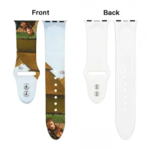 Klezmers In Shtetl iWatch Double Buckle Strap (Multi-Size)