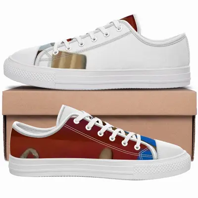 Men The Relationship Retro Canvas Shoes