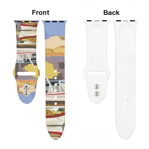 Sète The Navy iWatch Double Buckle Strap (Multi-Size)