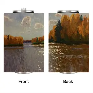 Autumn On Volga Coke Can Mug