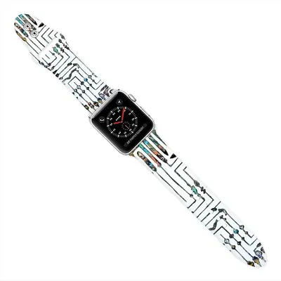 Basquiat A Unique Talent And Personality iWatch Double Buckle Strap (Multi-Size)