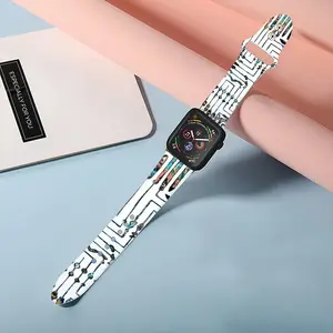 Basquiat A Unique Talent And Personality iWatch Double Buckle Strap (Multi-Size)