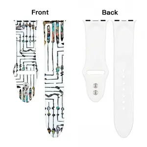 Basquiat A Unique Talent And Personality iWatch Double Buckle Strap (Multi-Size)