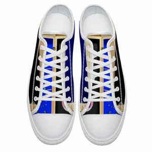 Men The Whole Universe Retro Canvas Shoes