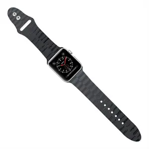 Black iWatch Double Buckle Strap (Multi-Size)