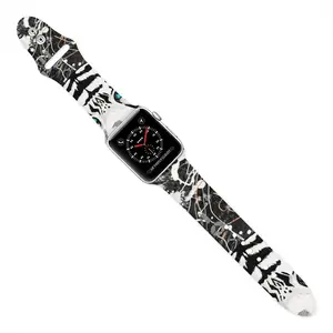 Do Good Bro Animals Tiger Street Art iWatch Double Buckle Strap (Multi-Size)