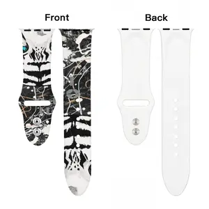 Do Good Bro Animals Tiger Street Art iWatch Double Buckle Strap (Multi-Size)