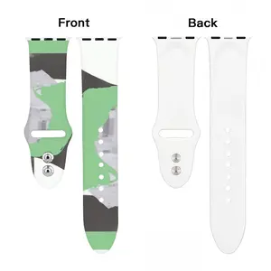 Green iWatch Double Buckle Strap (Multi-Size)