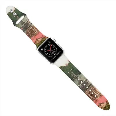 Bethesda Fountain Central Park New York City iWatch Double Buckle Strap (Multi-Size)