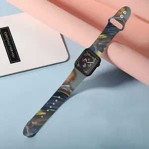 Hommage À Van Gogh iWatch Double Buckle Strap (Multi-Size)