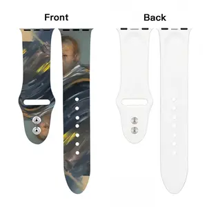 Hommage À Van Gogh iWatch Double Buckle Strap (Multi-Size)