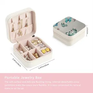 Cat And Butterflies Jewelry Box