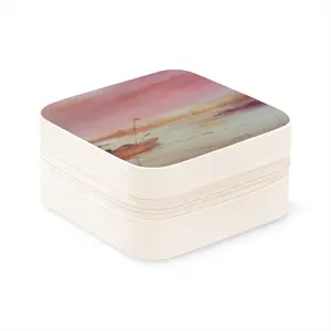 The Boat And Sunset Jewelry Box