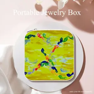 Footsteps On The Sand Infinity Jewelry Box