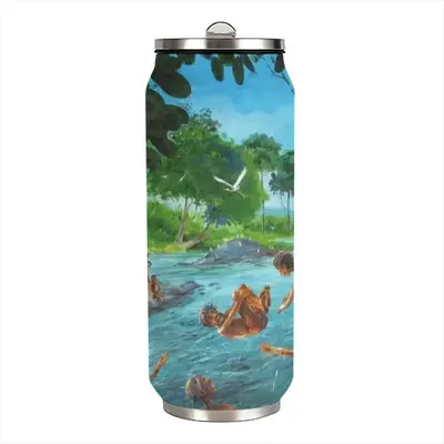 Frolicking On A Break Coke Can Mug