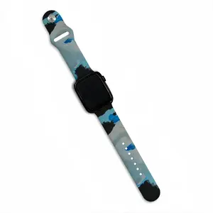 Black Silverturquoise Animal Spirit iWatch Single Buckle Strap (Multi-Size)