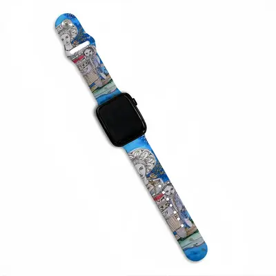 Madonna With Opened Mouth iWatch Single Buckle Strap (Multi-Size)