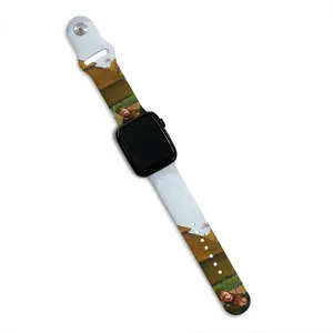 Klezmers In Shtetl iWatch Single Buckle Strap (Multi-Size)