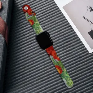 Tulips iWatch Single Buckle Strap (Multi-Size)