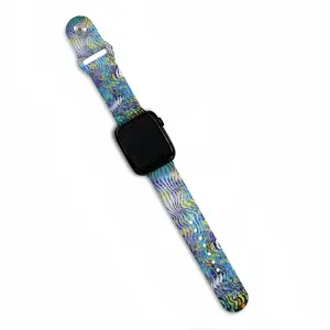 Vermeer'S Girl With A Pearl Earring iWatch Single Buckle Strap (Multi-Size)