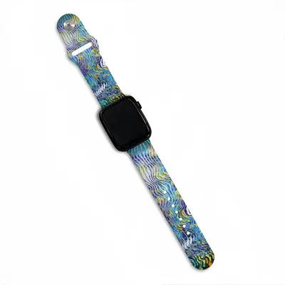 Vermeer'S Girl With A Pearl Earring iWatch Single Buckle Strap (Multi-Size)