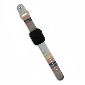 Evening On The Msta River iWatch Single Buckle Strap (Multi-Size)