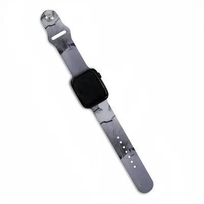 Quay Of Seine At Chatelet iWatch Single Buckle Strap (Multi-Size)