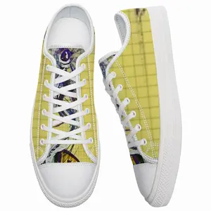 Men The Death Of Barbara Retro Canvas Shoes