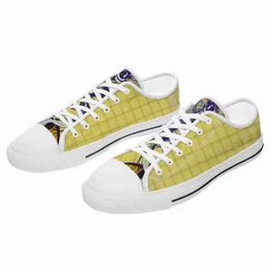 Men The Death Of Barbara Retro Canvas Shoes