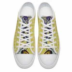 Men The Death Of Barbara Retro Canvas Shoes