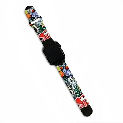 Two-Faced Demon iWatch Single Buckle Strap (Multi-Size)